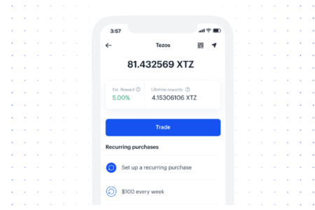 Coinbase為散戶提供Tezos質押挖礦，XTZ漲幅達40%