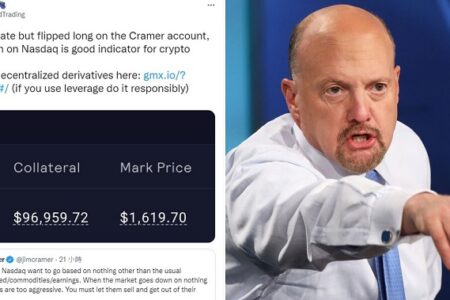 美國財經名嘴 Jim Cramer 成幣圈反指標，與 Terra 創辦人對賭的匿名交易員靠反向操作翻倍獲利