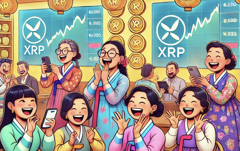 「泡菜之力」助 XRP 單月飆漲 370%！韓國 VC 解釋為何大媽獨愛 XRP